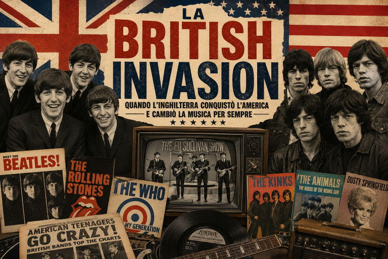 La British Invasion: quando l’Inghilterra conquistò l’America e cambiò la musica per sempre